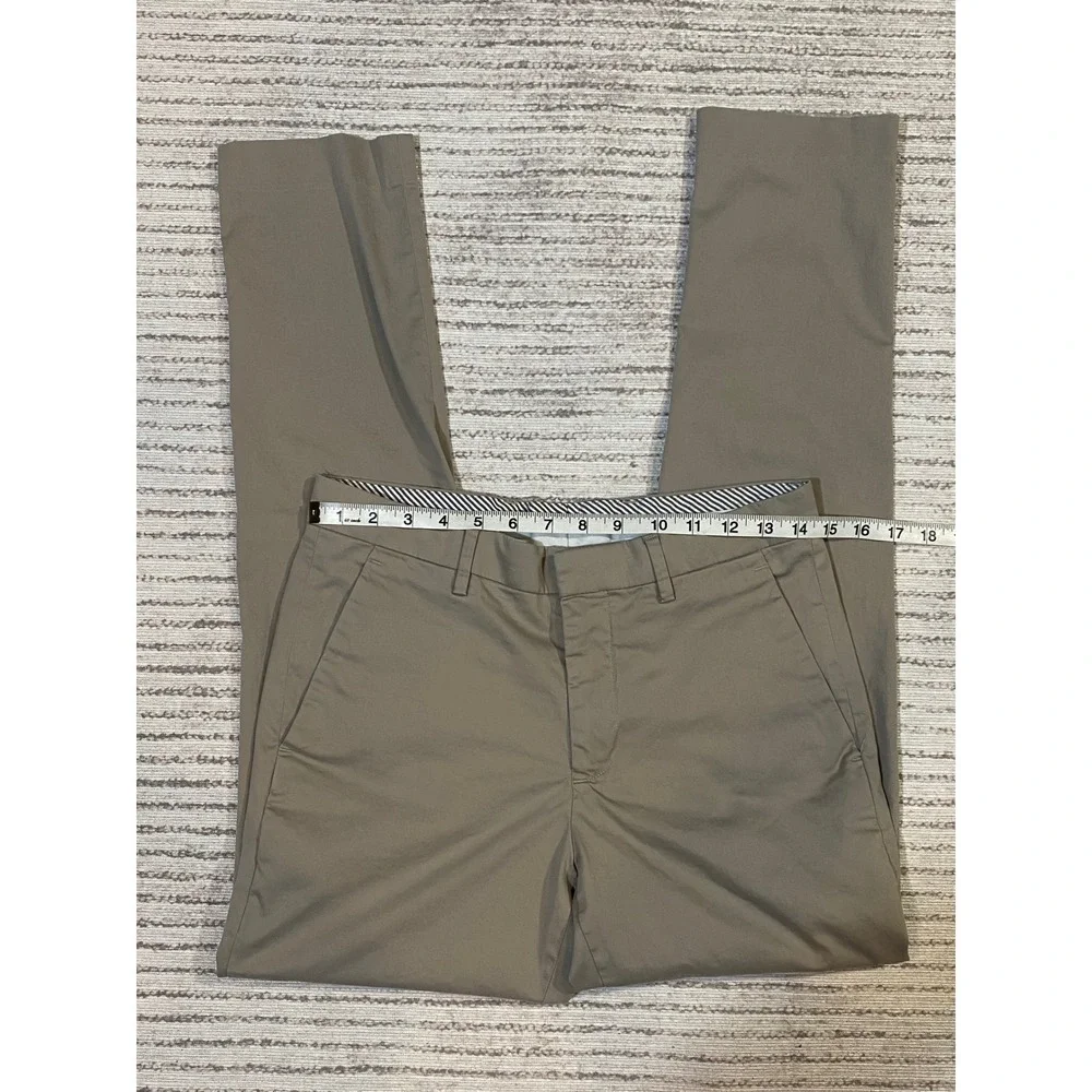 Express Performance Extra Slim Chino Pants Mens 28x32 Taupe Khaki Stretch+